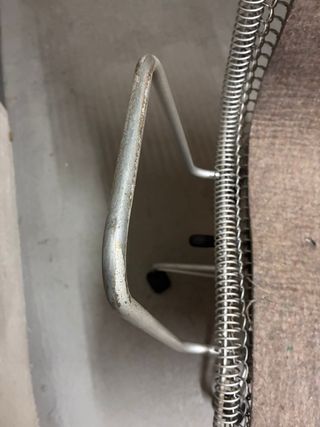 Silla de diseño giratoria - Gris plata