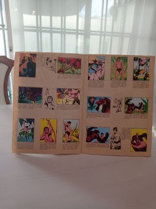 Libro cromos Tarzán (1969)