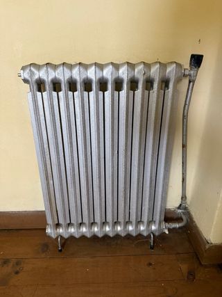 16 Radiadores hierro fundido color plata