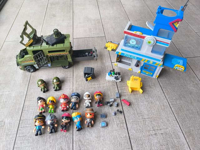 Playset Pin y Pon: Acción policial