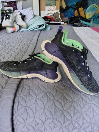 Reebok Zapatillas Running - Negras y Moradas