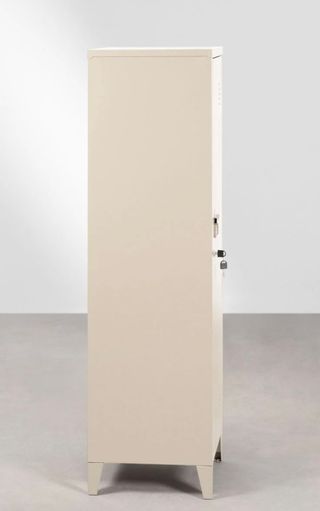 Armario auxiliar metálico beige