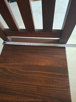 6 Sillas madera maciza