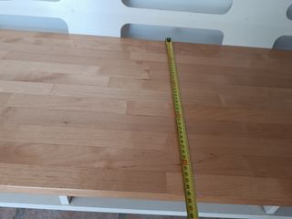 Banco de madera almacenaje