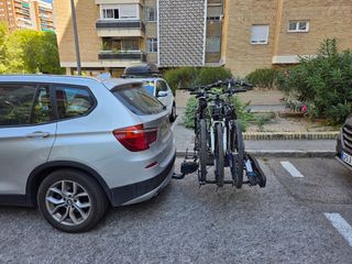 Portabicicletas Cruz para 4 bicis