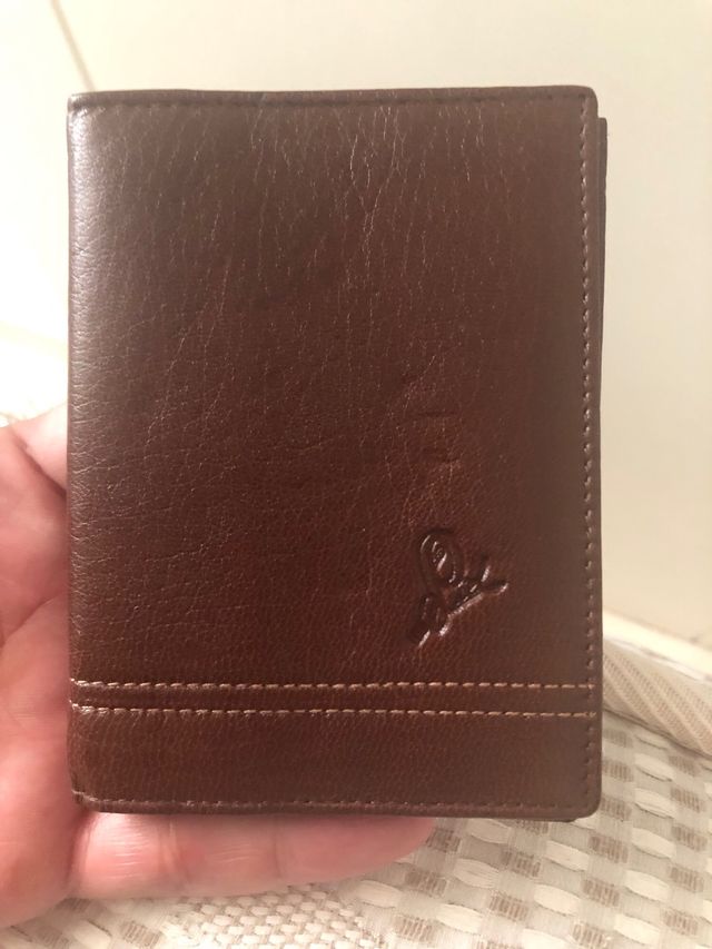 Cartera marrón Piel