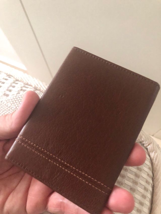 Cartera marrón Piel