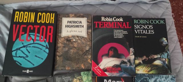 Lote 9 novelas - policíaca/novela negra