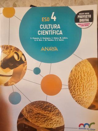 Cultura científica 4 ESO