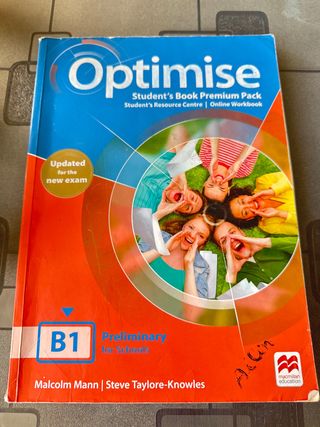 Optimise B1 Student's Book Premium Pack