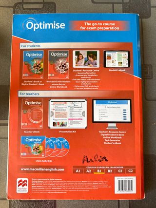 Optimise B1 Student's Book Premium Pack