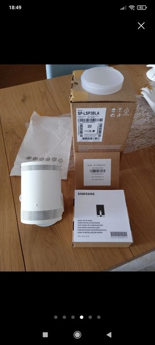 Proyector Samsung SP-LSP3BLA blanco