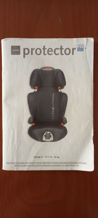 Silla coche niño con Isofix grupo 2-3