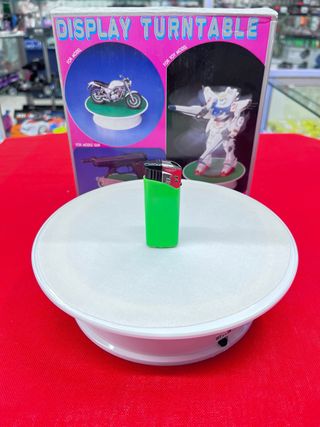 Expositor giratorio: 2 velocidades Peso  2 kilos