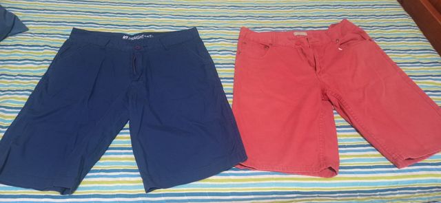 Pantalones cortos tipo chino