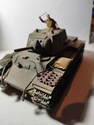 Maqueta Tanque WWII