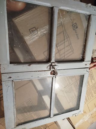Ventanas antiguas de madera