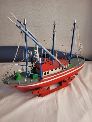Maqueta Barco Madera