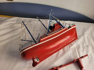 Maqueta Barco Madera