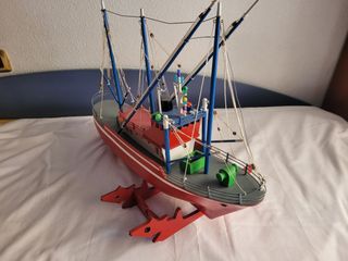 Maqueta Barco Madera