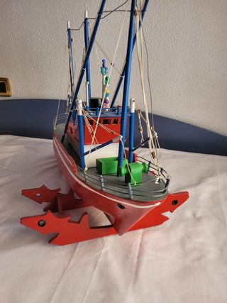 Maqueta Barco Madera