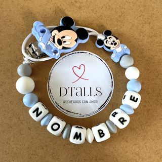 Chupetero personalizado Mickey