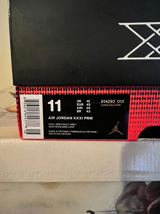 Air Jordan XXXIV - Grigio da Battaglia
