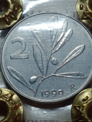 8 Monete Italia 2 lire