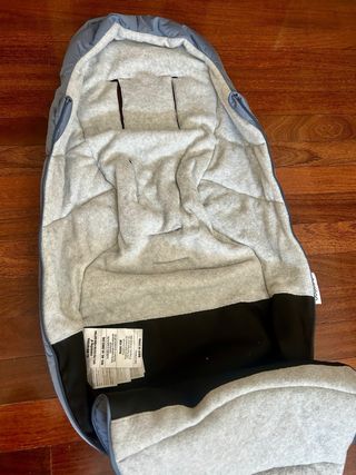 Saco Bugaboo invierno azul costero