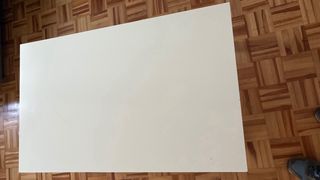 Mesa IKEA blanca de madera