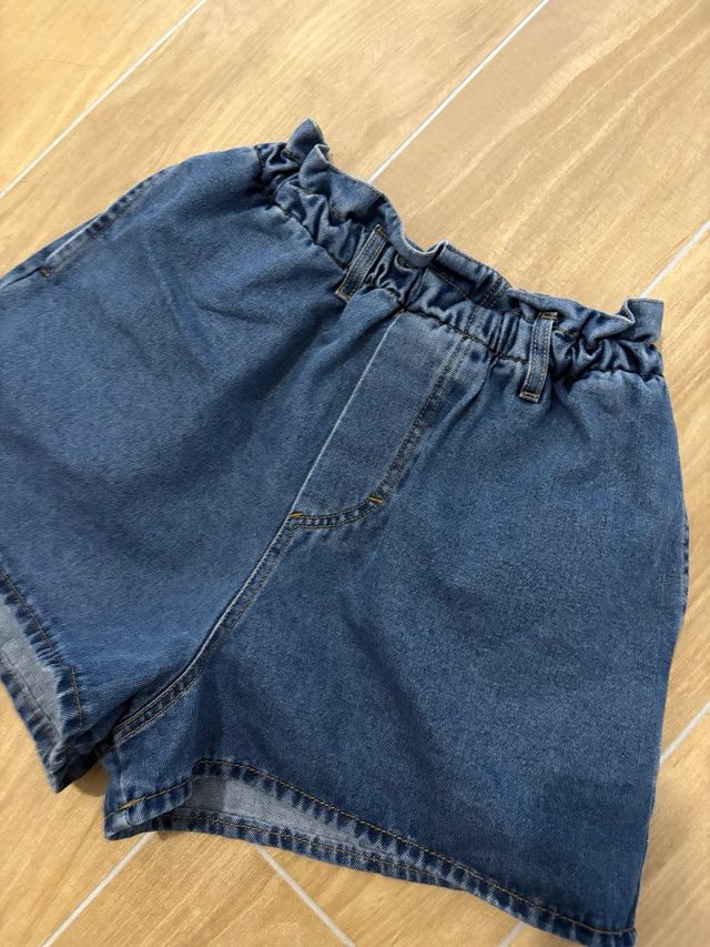 Shorts jeans blu