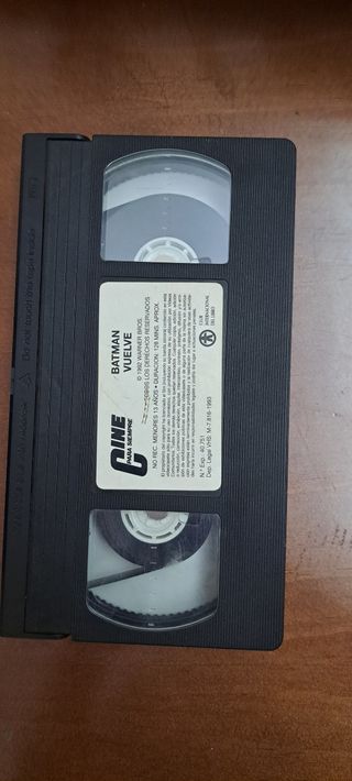 VHS Batman Vuelve