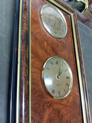 Reloj barómetro antiguo