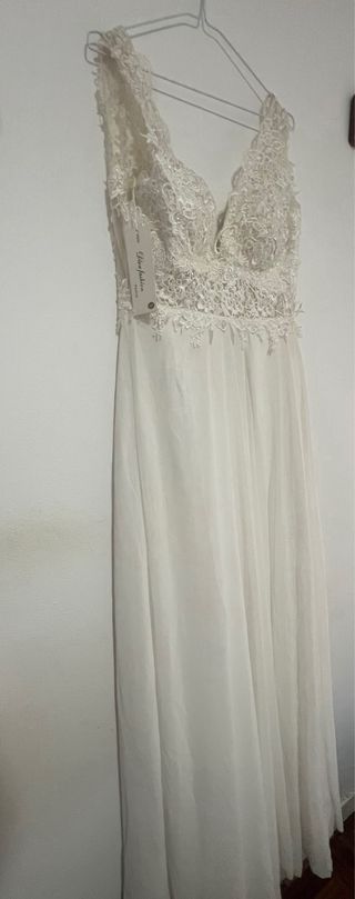 Vestido novia blanco