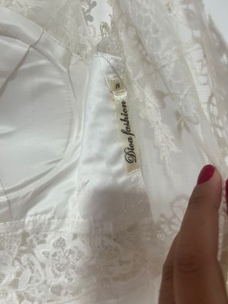 Vestido novia blanco