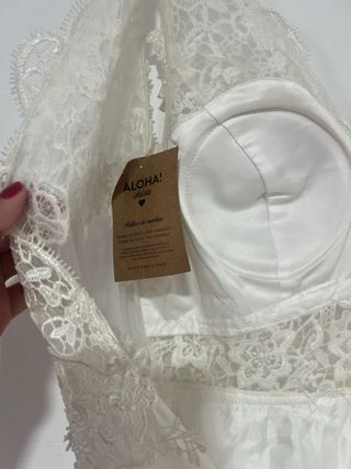 Vestido novia blanco