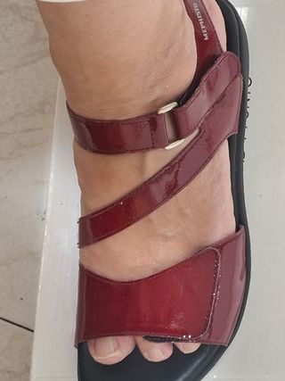Sandalias Mephisto rojas nº37
