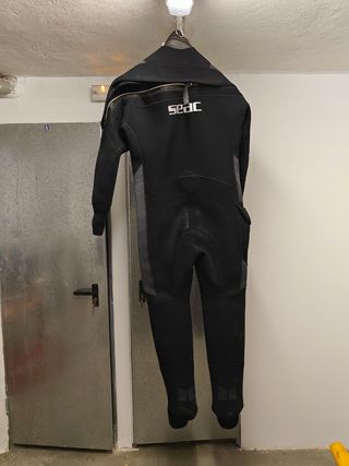 Traje seco Seac Sub neopreno. Talla M