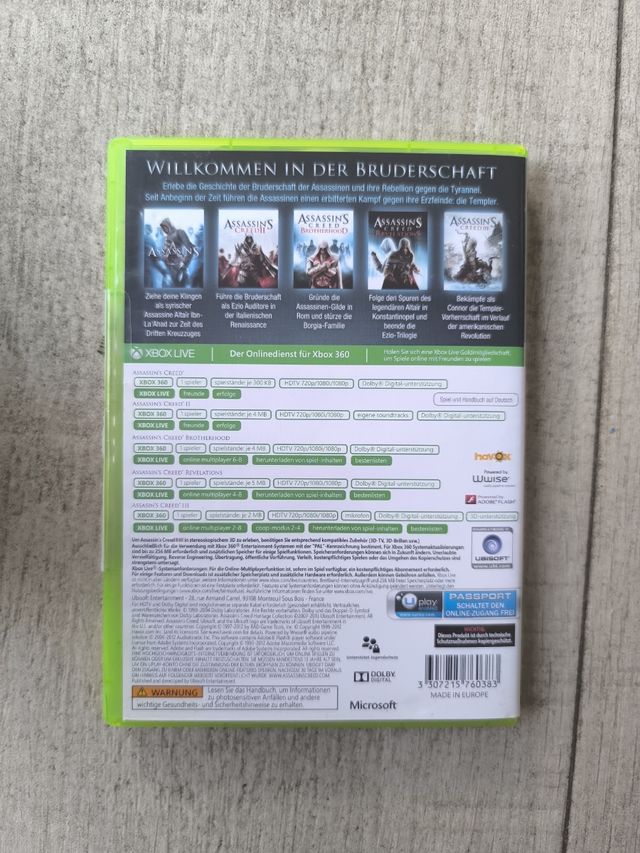 Assassin's Creed Heritage Collection Xbox 360