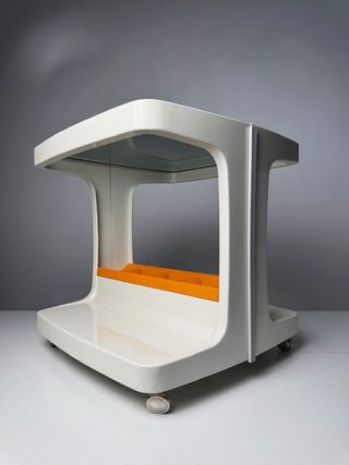 Mesa/ trolley/carrito bar vintage de Prisunic