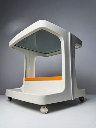 Mesa/ trolley/carrito bar vintage de Prisunic