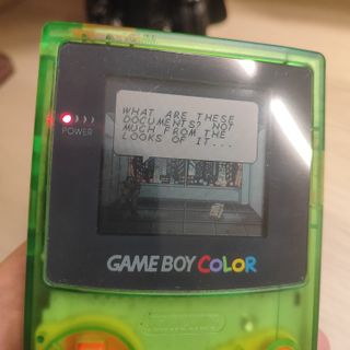 Game Boy Color Verde Translúcido