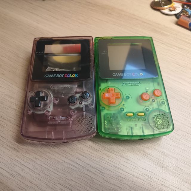 Game Boy Color Verde Translúcido