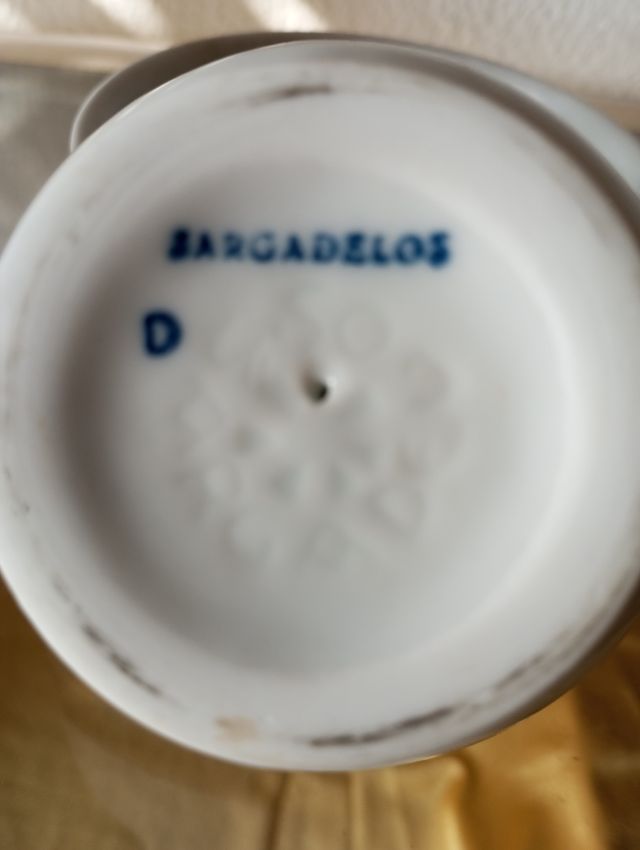 Jarra y 6 pocillos Sargadelos