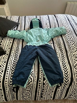 Mono nieve niño - Azul