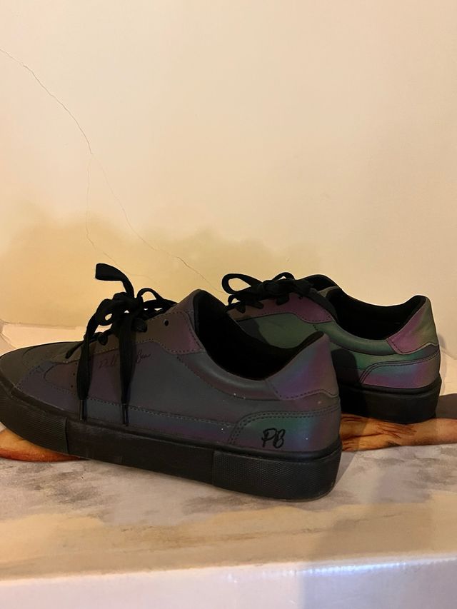 Sneakers PB effetto cangiante