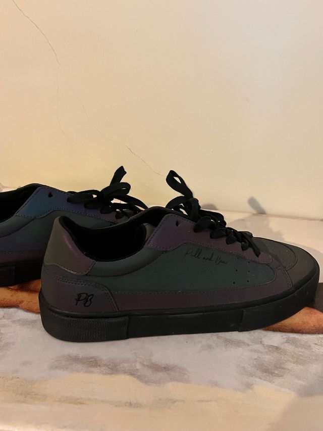 Sneakers PB effetto cangiante