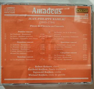 CD Rameau - Piezas de Clavecín