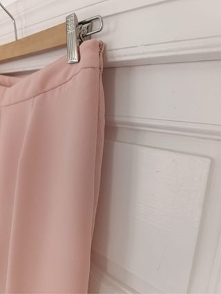 Pantalón pinza rosa