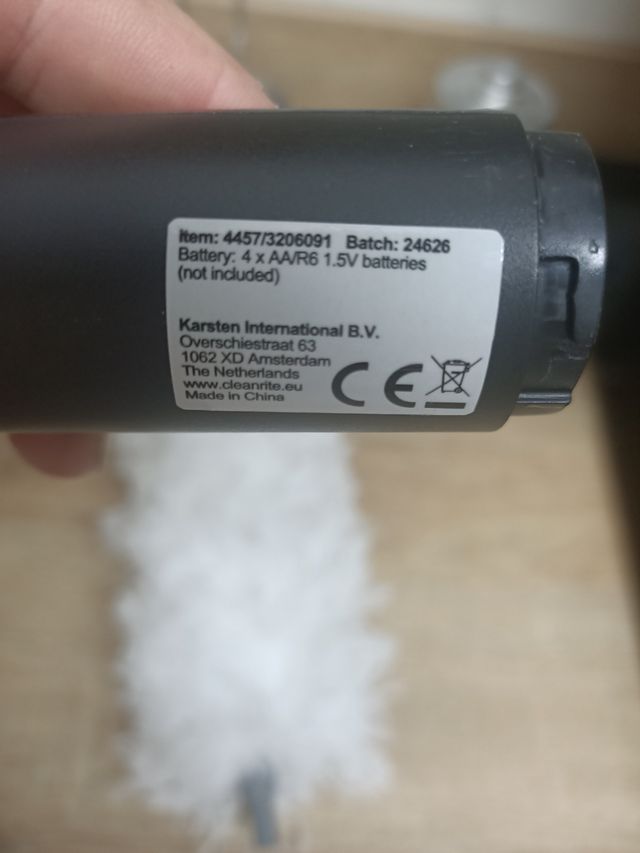 Plumero eléctrico CleanRite